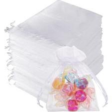 Organzasäckchen 7x9 cm Geschenktüten Schmuckbeutel Tüten Weihnachten Hochzeit