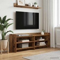 Tv-Schr?Nk 135 X 33 X 47 Cm Altholz Holzwerkstoff