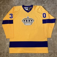 Mitchell & Ness LA Los Angeles Kings Rogie Vachon Throwback Jersey Size 56 1971