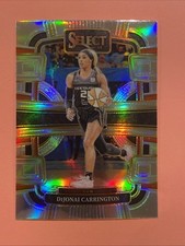 2024 Panini Select WNBA - Concourse DiJonai Carrington #18 Silver Prizm