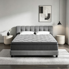 12 Inch Queen Size Gel Memory Foam Hybrid Pocket Spring Mattress In A Box