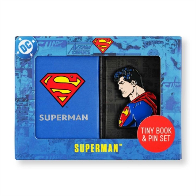 DC Comics: Superman Tiny Book and Pin Set by  Insight Editions - 9798337403458 - Image 5