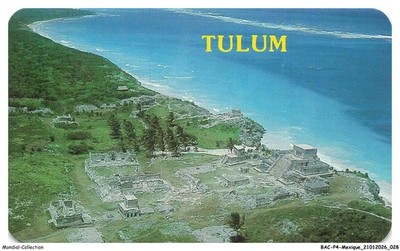 BACP4-0257-MEXIKO - TULUM - Luftaufnahme