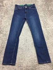 Levis 511 Slim Fit Jeans Boys Size 18 Reg Blue Denim Dark Wash