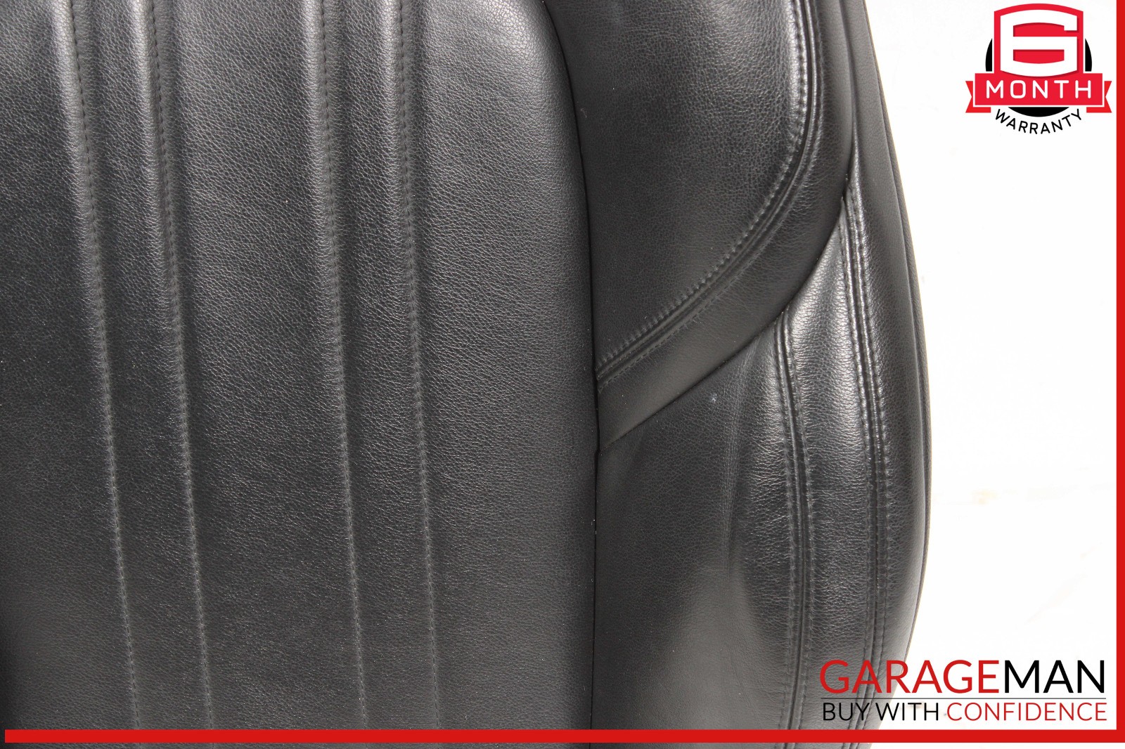 14-17 Maserati Ghibli Front Left Driver Side Top Upper Seat Cushion Cover Black