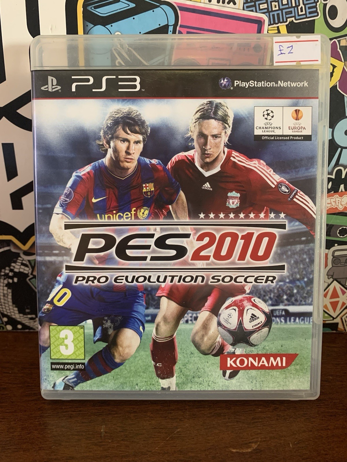 Pro Evolution Soccer 2010 (Sony PlayStation 3, 2009) Complete With Manual PAL UK