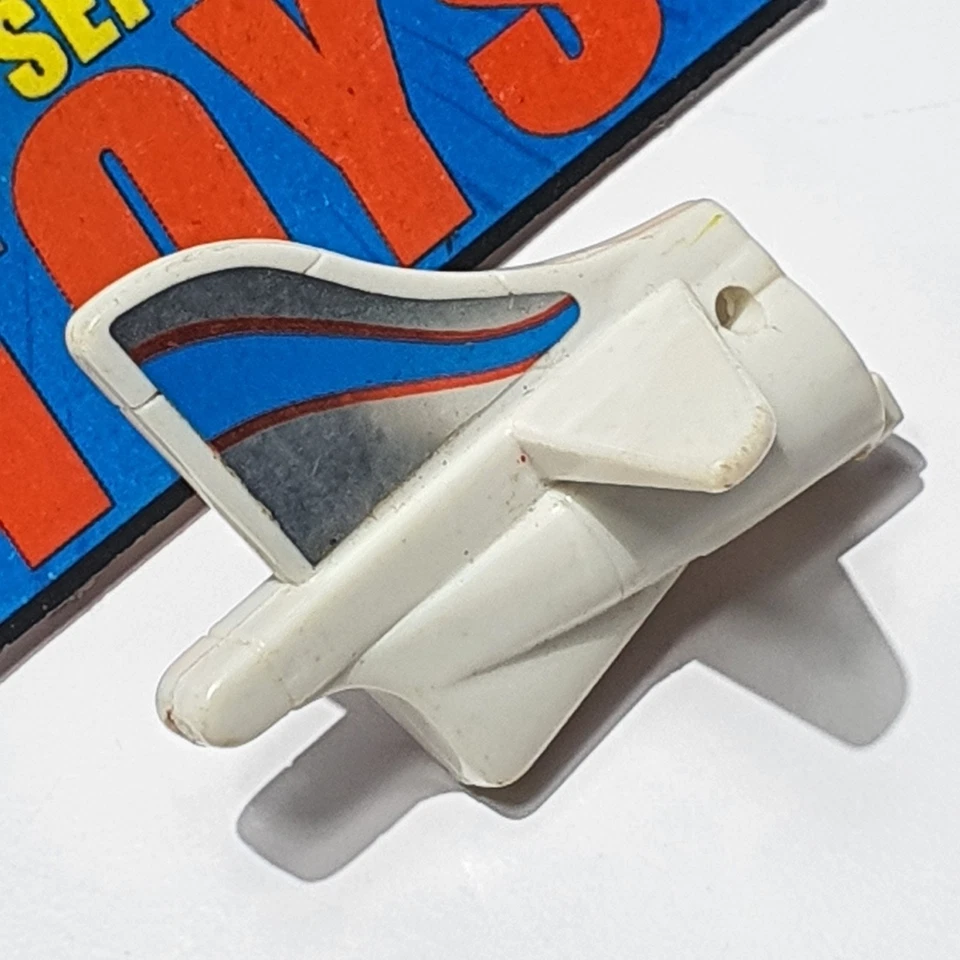 De colección Transformers G1 Slingshot ALETA COLA ala vertical original 1986 pieza Foto 3 de 4