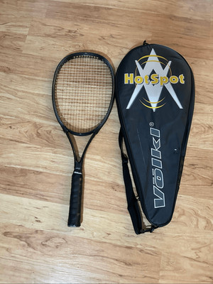 Volkl V1Hot Spot MP Tennis Racket - 4 1/4'', 102 sq inches used w case new grip