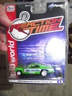 Auto world HO 1972 plymouth duster funny car green slot car NIB