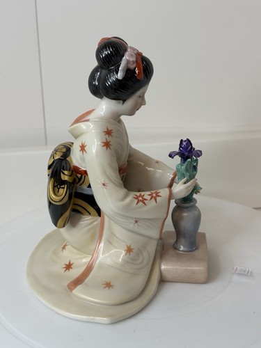 VTG 1984 "The Maiden of the Perfect Blossom" by Tokutaro Tamai - Franklin Mint - Afbeelding 3 van 13