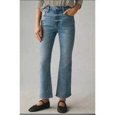 Pistola Lennon High Rise Crop Boot Cut Jeans Size 25 Light Wash