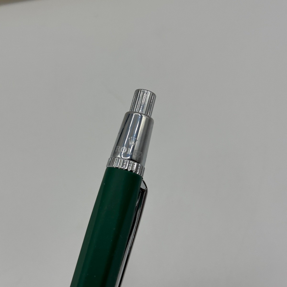 ROLEX Ballpoint Pen Emerald Green Silver Caran D'Ache 4362942 | eBay