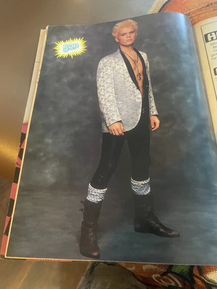Bop Magazine Dec 1984 Madonna Prince Billy Idol Foto 4 de 4
