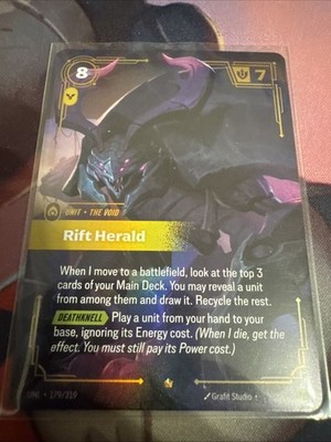 Riftbound Rift Herald Epic Unit UNL 179/219 EN