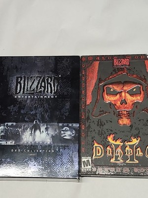 Blizzard Entertain  DVD Collection Starcraft, Diablo II, Warcraft III & PC Game
