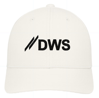 RARE NWT 100% Authentic Deutsche Bank Asset Management DWS Hat / Cap White