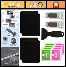 Trampoline Mat Repair Kit - 4" x 4" Square Patches for Tears Holes