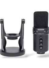 SAMSON G-Track Pro Studio USB Condenser Microphone Mic+Built in Audio Interface