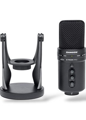 SAMSON G-Track Pro Studio USB Condenser Microphone Mic+Built in Audio Interface