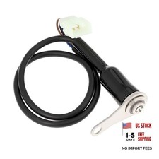 Motorcycle LED Switch ON+Off 7mm Handlebar Mount Momentary Push Button2V Red 1