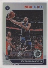 2019-20 Panini NBA Hoops Premium Stock Silver Prizm Jordan McLaughlin #255 4m4