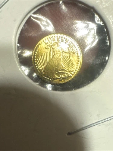 .5 Gram Gold Double Eagle Mini This Is Gold Coins Estate Lot  Scrap Gold Repair.