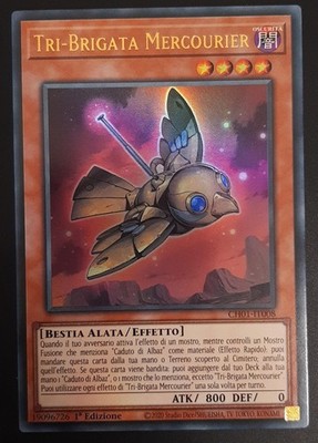TRI-BRIGADE MERCOURIER Ultra Rare auf Italienisch CH01-IT008 YUGIOH