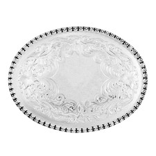 Montana Silversmiths Antiqued Letter Silver Western Buckle 6189SV