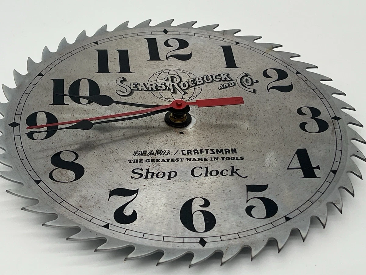 Craftsman Saw Blade Clock for sale | eBay
