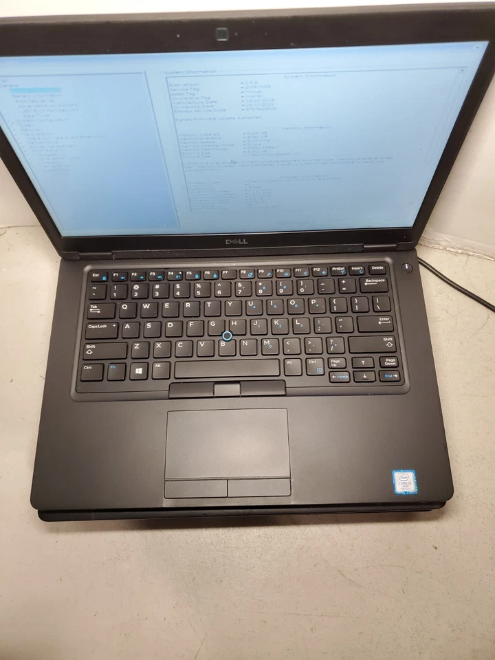 Lote de 4 Laptop Dell Latitude 5480 14" 7ma generación i5/i7 8GB RAM Sin SSD/HDD/OS! #69 Foto 3 de 4