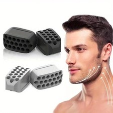 Silicone Jaw Exerciser Masseter Trainer Facial Exercise Ball Jawline Fit Free UK