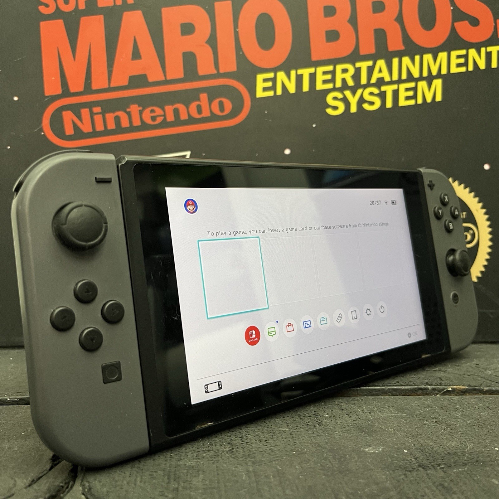 Nintendo Switch Console HAC-001 W.Charger TESTED FREE TRACKED POSTAGE