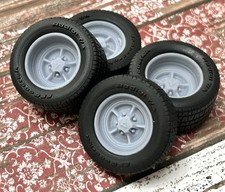 124 Scale 15-inch 1969 Dodge Dart Gts Resin Wheels W Wide Rear Tires