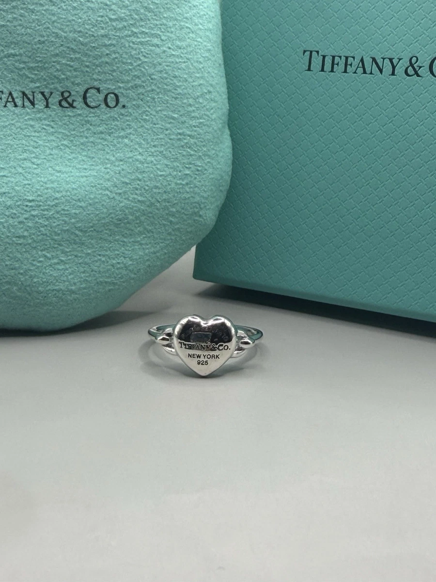 Tiffany & Co. Heart Ring Fine Rings without Stone for sale | eBay