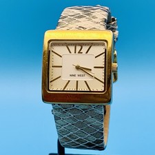 NINE WEST NW/1366 Women’s Fashion Quartz Wristwatch Working Condition