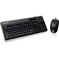 IOGEAR TAA-Comp Keyboard Built In CAC Reader Mouse GKBSR202TAAKIT