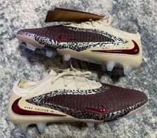 Nike United Phantom 6 Low Elite FG, Men's Size 7, Burgundy Crush