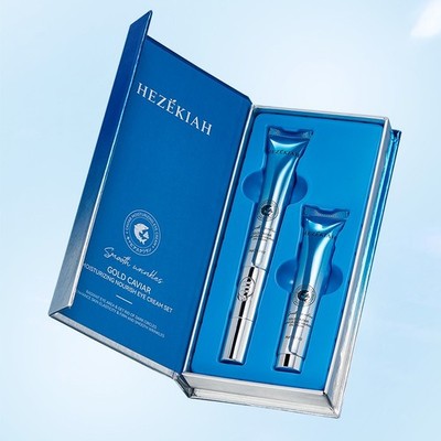 Caviar Eye Cream with Massage Head, Lift Firm Reduce Dark Circles，Hydrating Mask