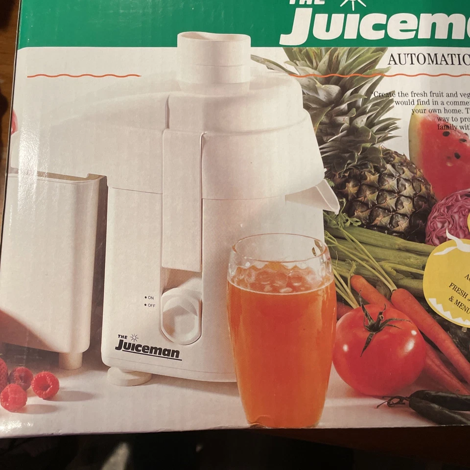 Juiceman Jr. Exprimidor JM-1 Caja Abierta Extractor de Jugos Jay Kordich Nuevo En Caja Foto 3 de 4