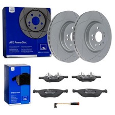 ATE PowerDisc BREMSSCHEIBEN + BELÄGE VORNE passend für M/R-KLASSE W164 W251