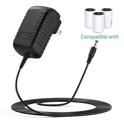 12V Charger for TP-Link Deco Tri Band AX3600 Mesh WiFi 6 System(Deco X68)