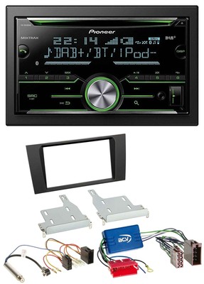 Pioneer Bluetooth MP3 DAB 2DIN USB CD Car Stereo for Audi A4 99-01 B5 Symphony Ak