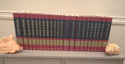 1980 World Book Encyclopedia Complete Set A-Z 21 Volumes + 