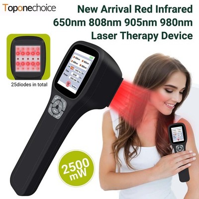 FourWave LLLT Laser 0-2500mW Adjustable Power Deep Tissue Repair & Healing Home