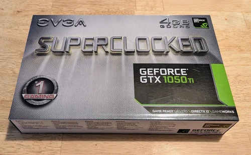 EVGA NVIDIA GeForce GTX 1050 Ti SC GAMING 4GB GDDR5 Graphics Card 04G-P4-6253-KR