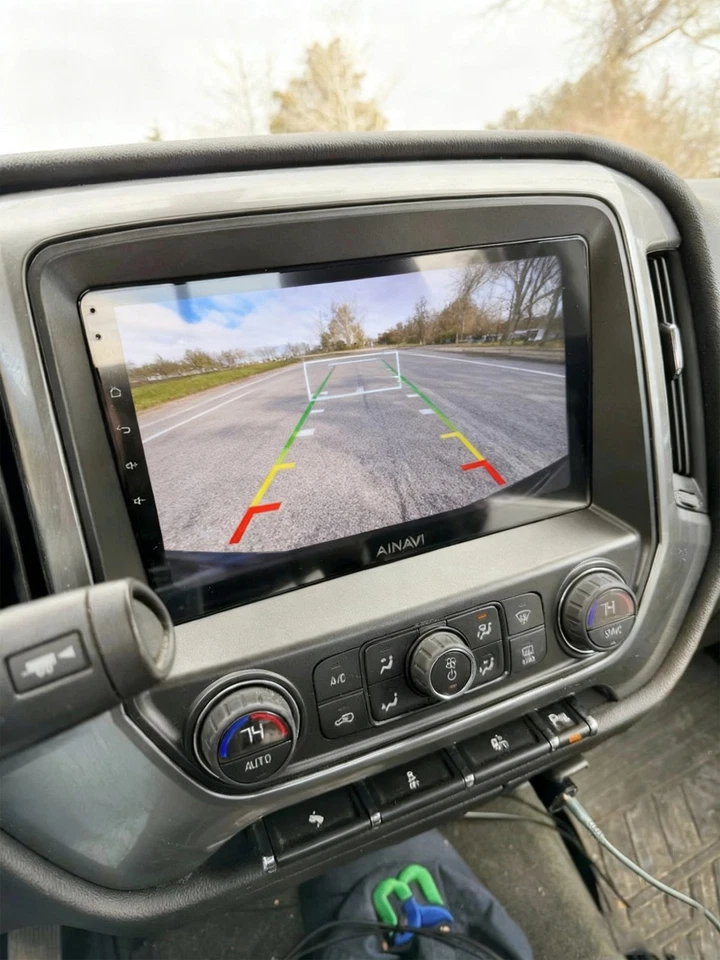 For 2014-2018 Chevrolet Silverado GMC Sierra Apple Carplay Car Radio GPS NAVI - Image 2 of 4