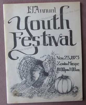 1973 19th Annual Youth Festival Program Charity Fundraiser Teens Harrisburg PA
