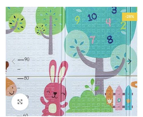 Krabbelmatte Spielmatte Baby Schadstofffrei Faltbar Spielunterlage KRABBELDECKE