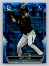 2023 Bowman Draft Sapphire Edition #BDC-158 Jake DeLeo
