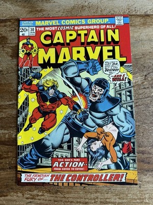 Captain Marvel #30 Marvel Comics 1974 Thanos Story P
